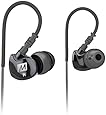 MEE audio Sport-Fi M6 Noise Isolating In-Ear Headphones with Memory Wire (Black)