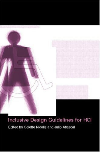 Inclusive Design Guidelines for Human-Computer Interaction