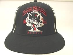 Lucky 13 So Cal Wolf Panel Cap Lucky 13 Embroidered Wolf Cap