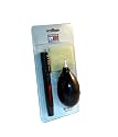 Black 4-in-1 Cleaning Kit set - LensPen Lens Pen/Silicon Air Blower/Cloth for Canon 50D,40D,30D,5D,1Ds,1000D,500D,450D,400D.Nikon D700,D300,D200,D90,D80,D70s,D60,D40x,Fuji S100/1000fd,S2000HD,Sony A900,A700,A850,A550,A500,A380,A350,A300,A230,A200,Olympus E620,E520,E500,E420,E400,Pentax Panasonic DSLR/SLR cameras.