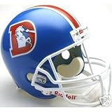 Denver Broncos 1975-1996 Deluxe Replica Riddell Throwback Full Size Helmet