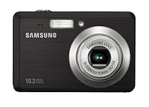 Samsung ES55 Digitalkamera (10 Megapixel, 3-fach opt. Zoom, 6,4 cm (2,5 Zoll) Display, Bildstabilisator) schwarz
