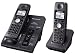 Panasonic Refurb KX-TG6052B 5.8 GHz FHSS Expandable Digital Cordless Phone System with 2 Handsets