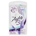 Gillette Agilite 3 Blade Women's Disposable Razors - 4 pack