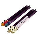 Translucent Dark Purple Mahjong Racks 18''