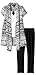 Amy Byer Girls' Big Sweater Knit 2fer Cozy with Legging