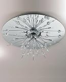 Explosion ceiling light w/mirror by Kolarz - Top quality from Vienna