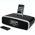 iHome IP90BZ iP90 Dual Alarm Clock Radio with AM/FM Presets and Dock for iPod and iPhone (Black)