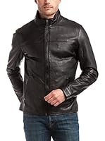 Best Mountain Cazadora Piel Bob (Negro)