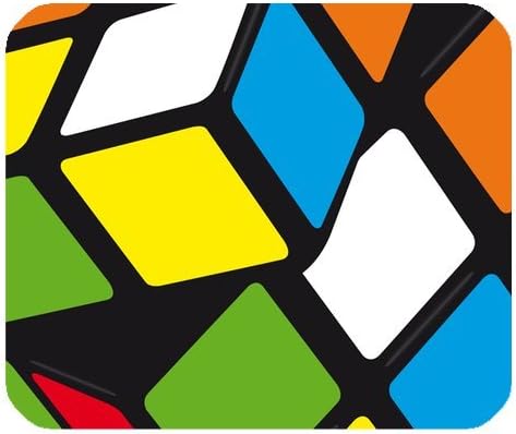 Magic Cube,Rubik's cube,cube puzzle pattern Cloth Cover Rectangle Mouse Pad 9.84"x7.87"