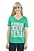 Juniors St Patrick's Day Print Glitter Graphic T-Shirt
