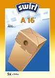 Produkt-Bild: Swirl A 16 original - Sparangebot: 5 Premium Papier Staubsaugerbeutel