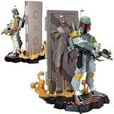Animated Boba Fett With Han Solo In Carbonite Exclusive Maquette
