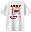 Just Save It Hockey T Shirt