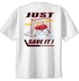 Just Save It Hockey T Shirt