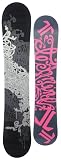 Technine Girl's Series Snowboard Black/Silver 121