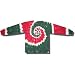 Christmas Swirl Tie Dye Long Sleeve T-Shirt for Youth
