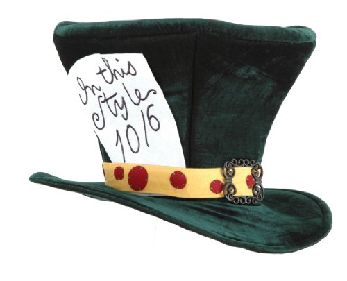 Adult Alice in Wonderland The Green MadHatter Hat