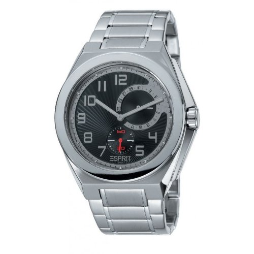 Esprit Herren-Armbanduhr Fine Craft Schwarz Silber ES101931004