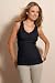 metrostyle Metro Slimmer(TM) Lace Trim Tank