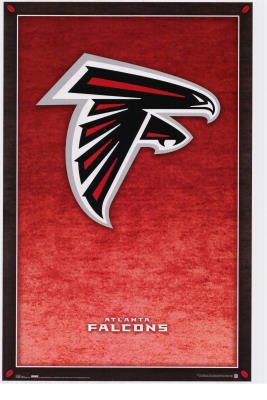 (22x34) Atlanta Falcons (New Logo) Sports Poster Print