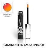 LIP INK Organic Vegan 100% Smearproof Liquid Lip Stain, Carnelian Cream