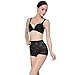 FeelinGirl Women's Smooth Lace Shapewear Tummy Control Stretch Brief Panty