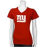 Reebok New York Giants Ladies Red Premium Logo T-shirt