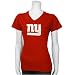 Reebok New York Giants Ladies Red Premium Logo T-shirt