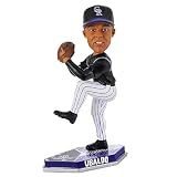Colorado Rockies Ubaldo Jimenez Plate Base Bobblehead