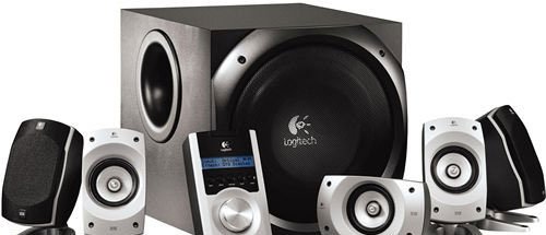 Logitech Z-5500  505 W RMS 5.1 THX HiFi Lautsprecher Surround-System Logitech Z-5500  505 W RMS 5.1 THX HiFi Lautsprecher Surround-System