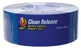 Duck Brand 1135888 1.88-Inch-by-60-Yard Clean Release Masking Tape, Blue