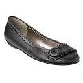 Women's Xhilaration® Suzette Button Flats - Black