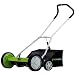 Greenworks 25062 18-Inch 5-Blade Push Reel Lawn Mower With Grass Catcher
