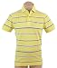 Tommy Hilfiger Mens Classic Fit Short Sleeve Logo Polo Shirt - XS - Yellow/white/grey