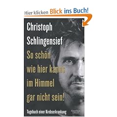 So sch�n wie hier kanns im Himmel gar nicht sein: Tagebuch einer Krebserkrankung
