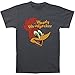 Woody Woodpecker Men's Retro Logo T-shirt Grey