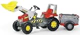 Review Rolly Toys 81 101 4 / Rolly Junior Red Tractor With Front Loader and Trailer