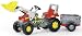 Toys : Rolly Junior Red Tractor With Front Loader and Trailer
