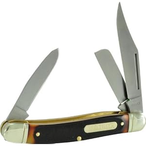 Schrade 858OT Old Timer Lumberjack Stockman Knife by 