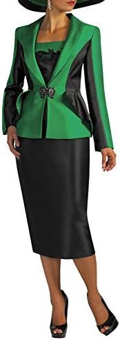 3pc Jacket/Skirt Set. Womens Plus Size Suit.Mother of the Bride, Church, Weddings