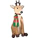 Gemmy Inflateables Holiday G08 36836 Air Blown Outdoor Reindeer Decor