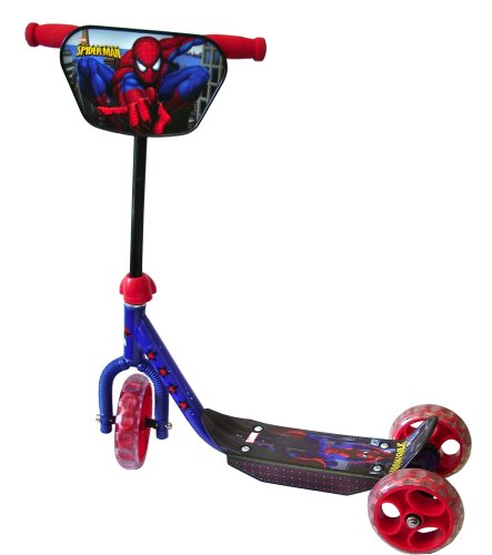 Childrens Toyshop  Toys : Spider-Man Preschool 3-Wheeled Scooter