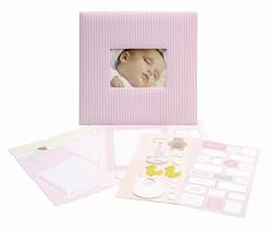 CR Gibson Baby Girl Complete Scrapbook Kit from Tapestry