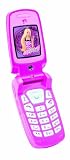 Lexibook - Barbie - RPB008 - Bijoux et Cosmétique - Téléphone Portable à Clapet Barbie