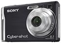 Sony DSC-W90 Digitalkamera (8 Megapixel, 3-fach opt. Zoom, 6,4 cm (2,5 Zoll) Display) schwarz