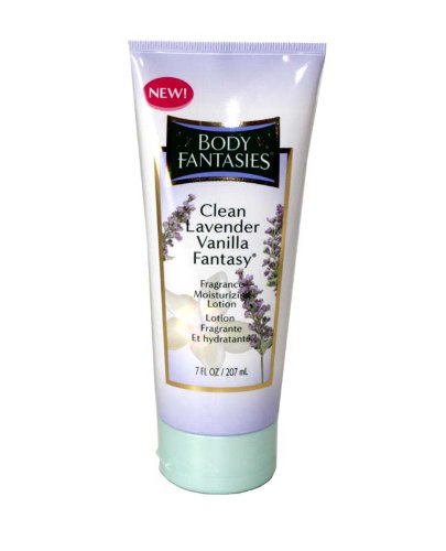 Clean Lavendar Vanilla Fantasy 7 oz Lotion Tube