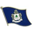 Maine Flag Lapel Pin