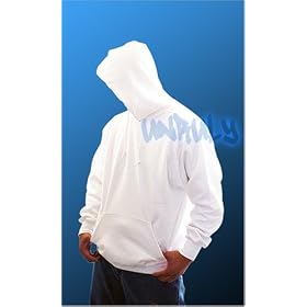 XX-Large. Plain Men's WHITE Pullover Hoodies Fleece, Sweatshirts.