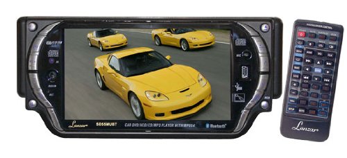 Lanzar SD55MUBT 5.4-Inch T-Feet Touchscreen DVD/VCD/CD/MP3/CD-R/USB/AM/FM/RDS Receiver with Bluetooth
